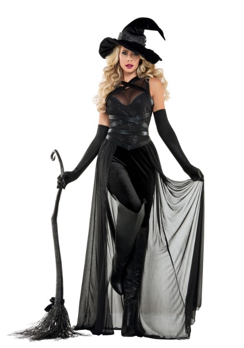 Women's Raven Witch Costume