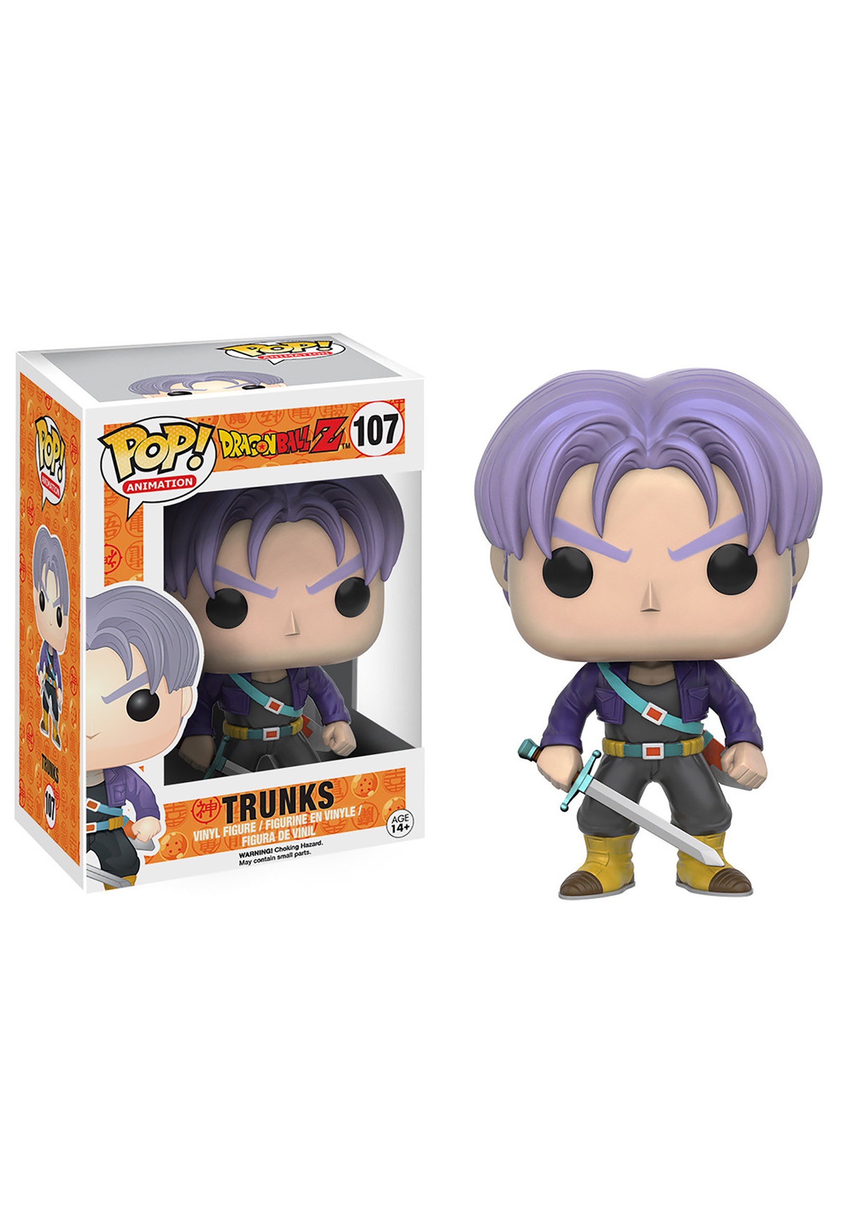 POP Dragonball Z Trunks Vinyl Figure