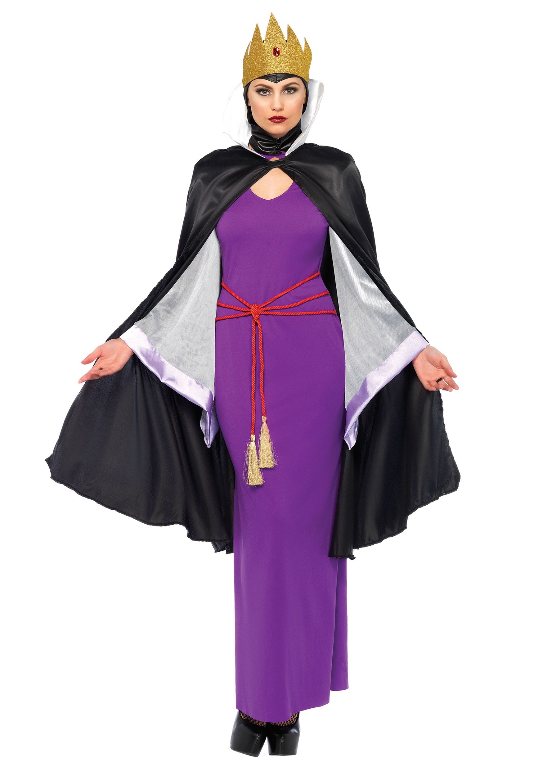 Deadly Dark Queen Women's Fancy Dress Costume