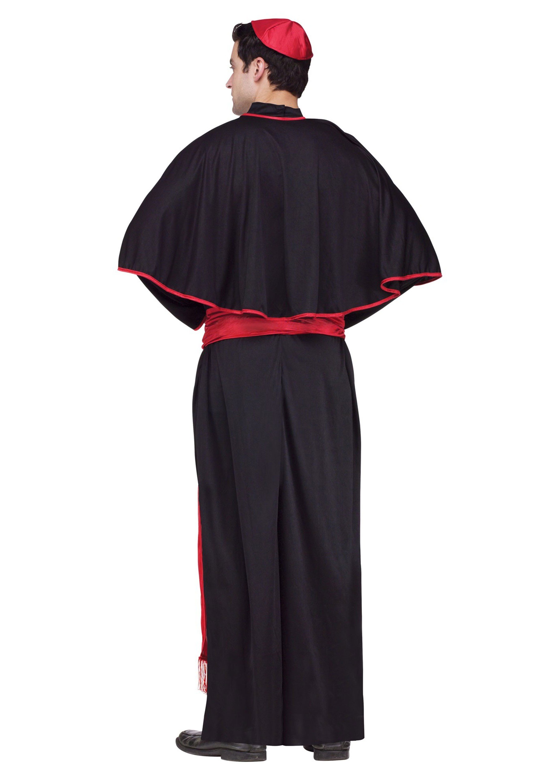 Cardinal Men's Fancy Dress Costume , Adult Religious Halloween Fancy Dress Costumes