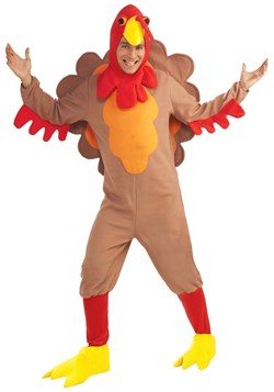 Fleece Turkey Adult Costume