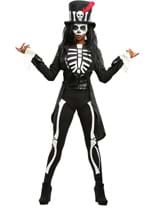 Women's Voodoo Skeleton Costume Alt 2