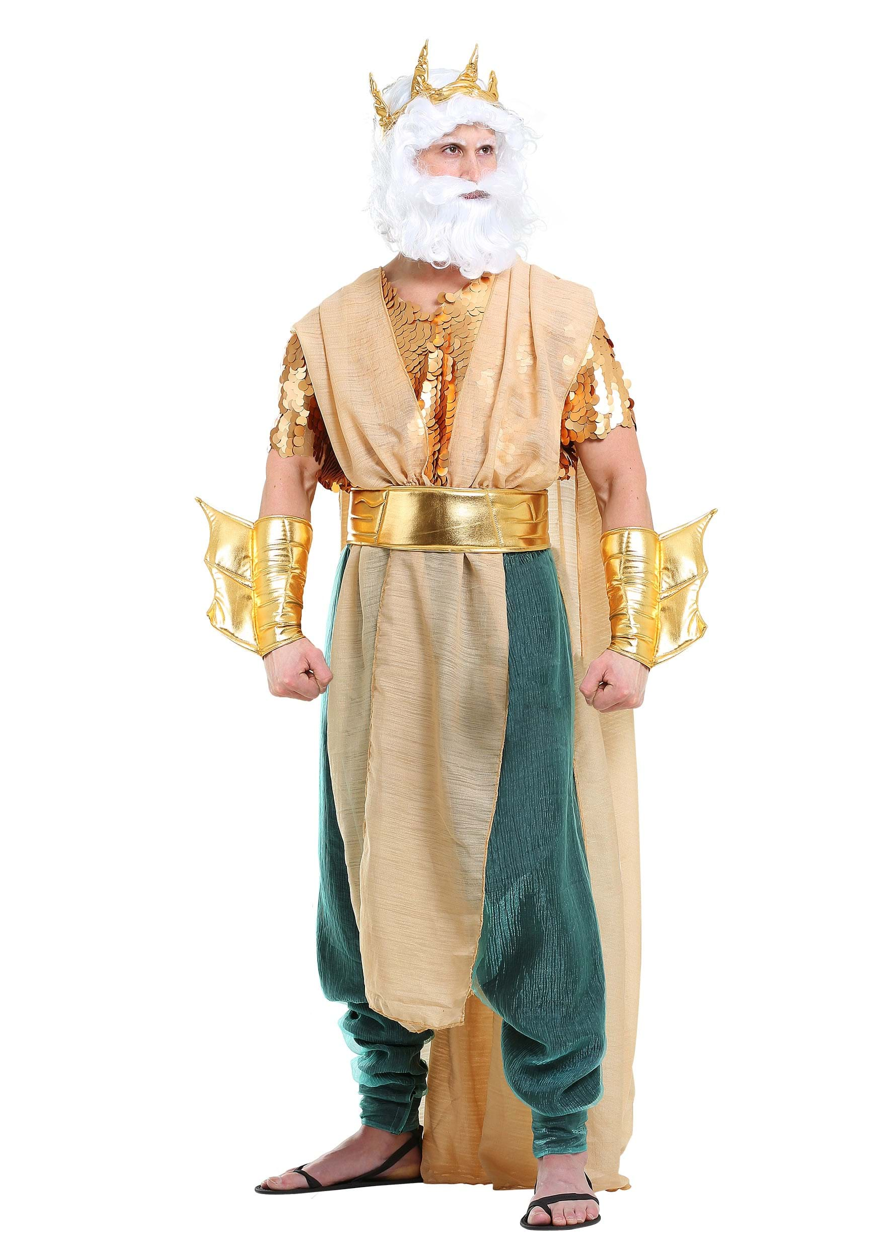 Photos - Fancy Dress Poseidon FUN Costumes   Costume for Men | Exclusive | Made By Us 