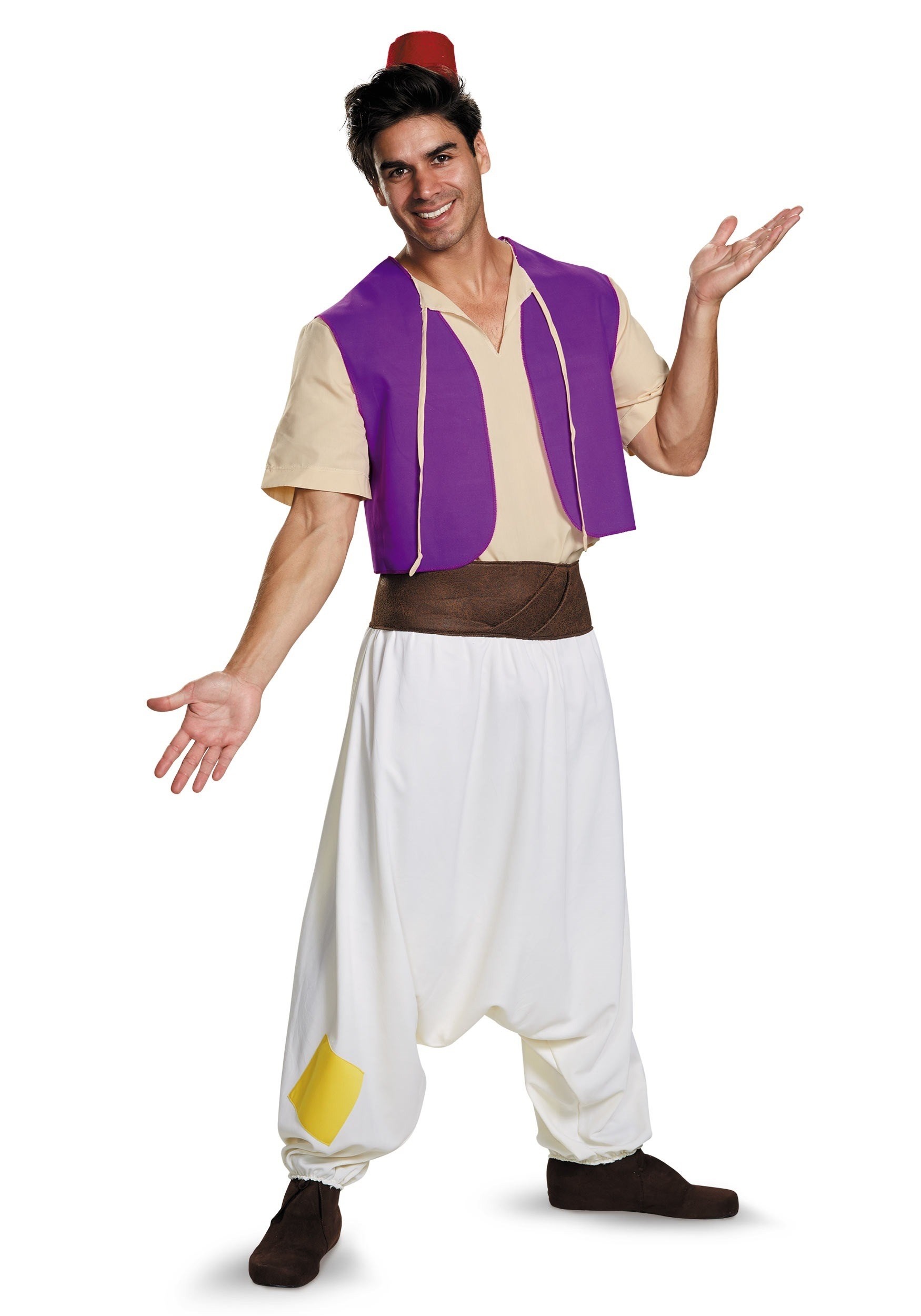 Men's Adult Street Rat Fancy Dress Costume From Aladdin