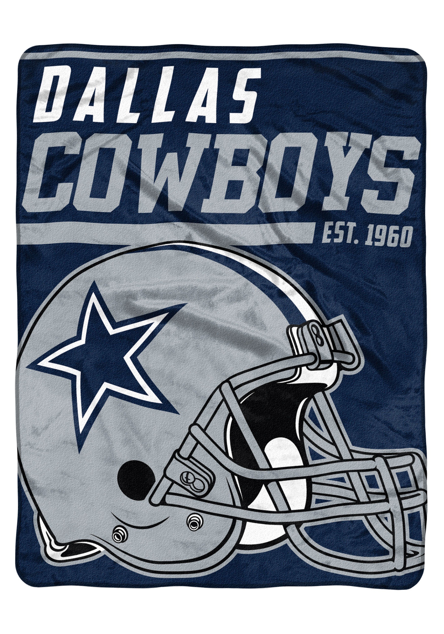 Dallas Cowboys 46 X 60 Micro Raschel Throw Blanket