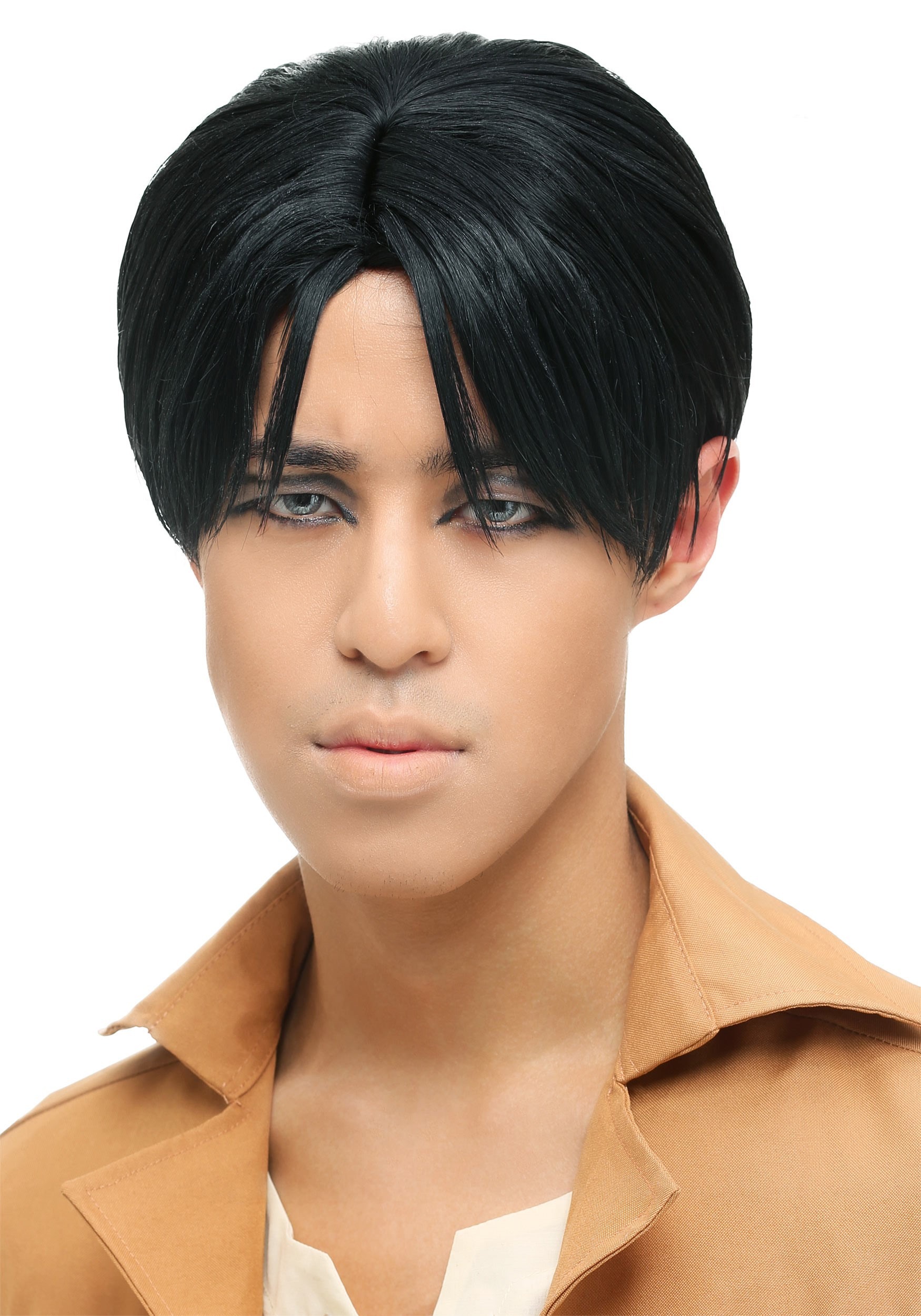 Attack on Titan Adult Levi Wig Accessory