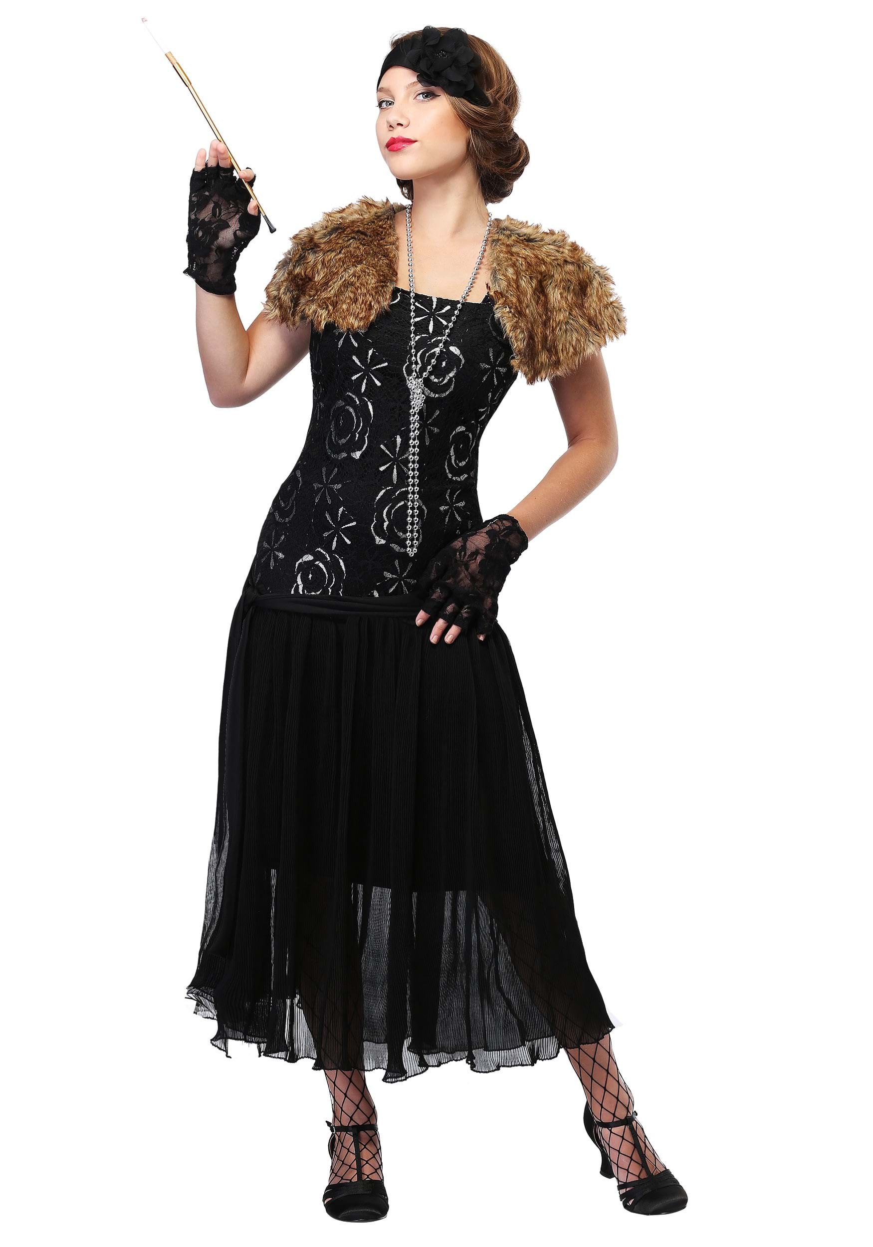 Women's Charleston Flapper Fancy Dress Costume