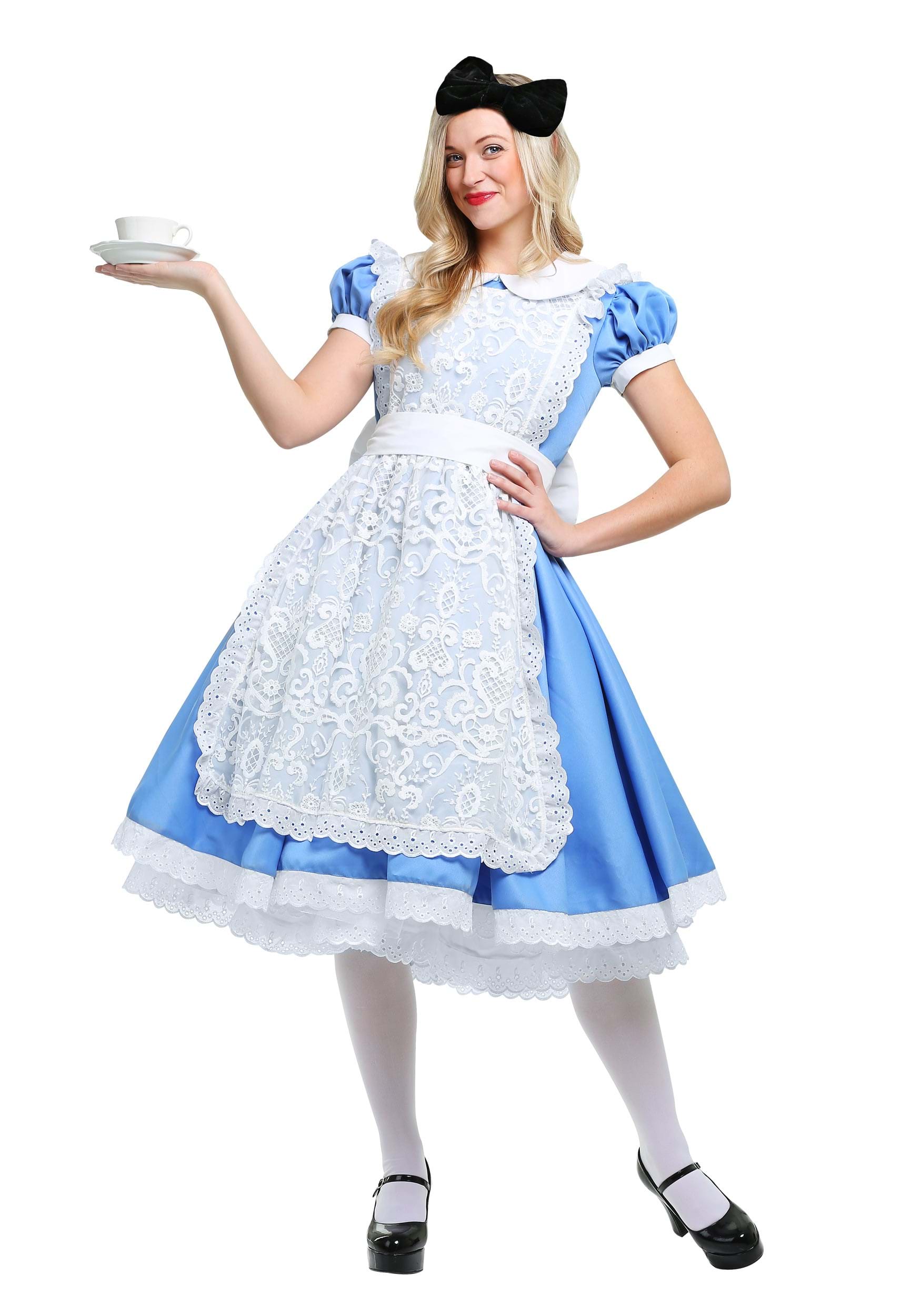 Plus Size Deluxe Alice Costume For Women | lupon.gov.ph