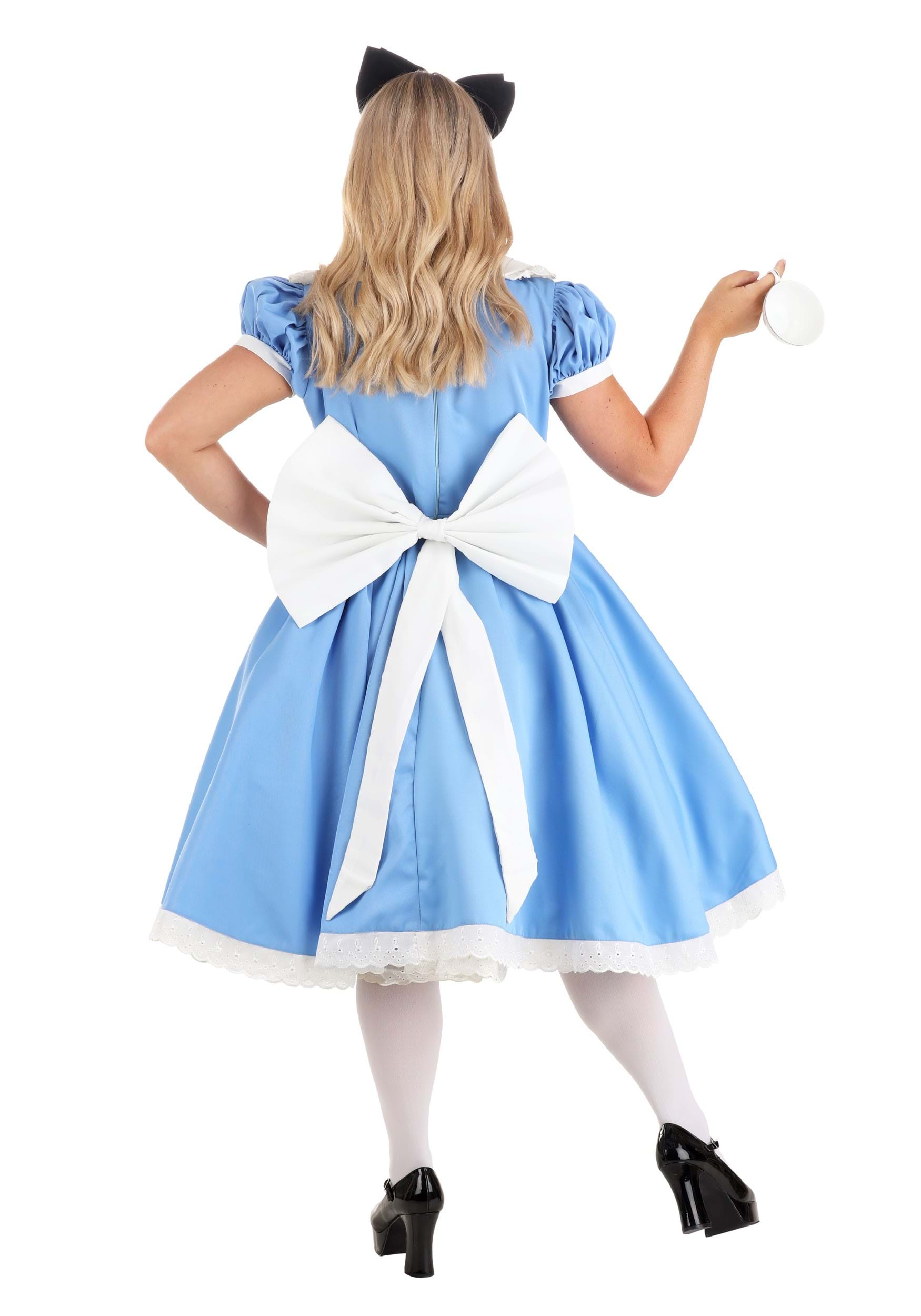 Elite Alice In Wonderland Women's Fancy Dress Costume