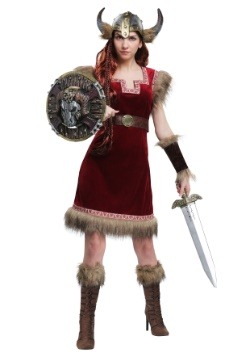 Womens Barbarian Viking Costume