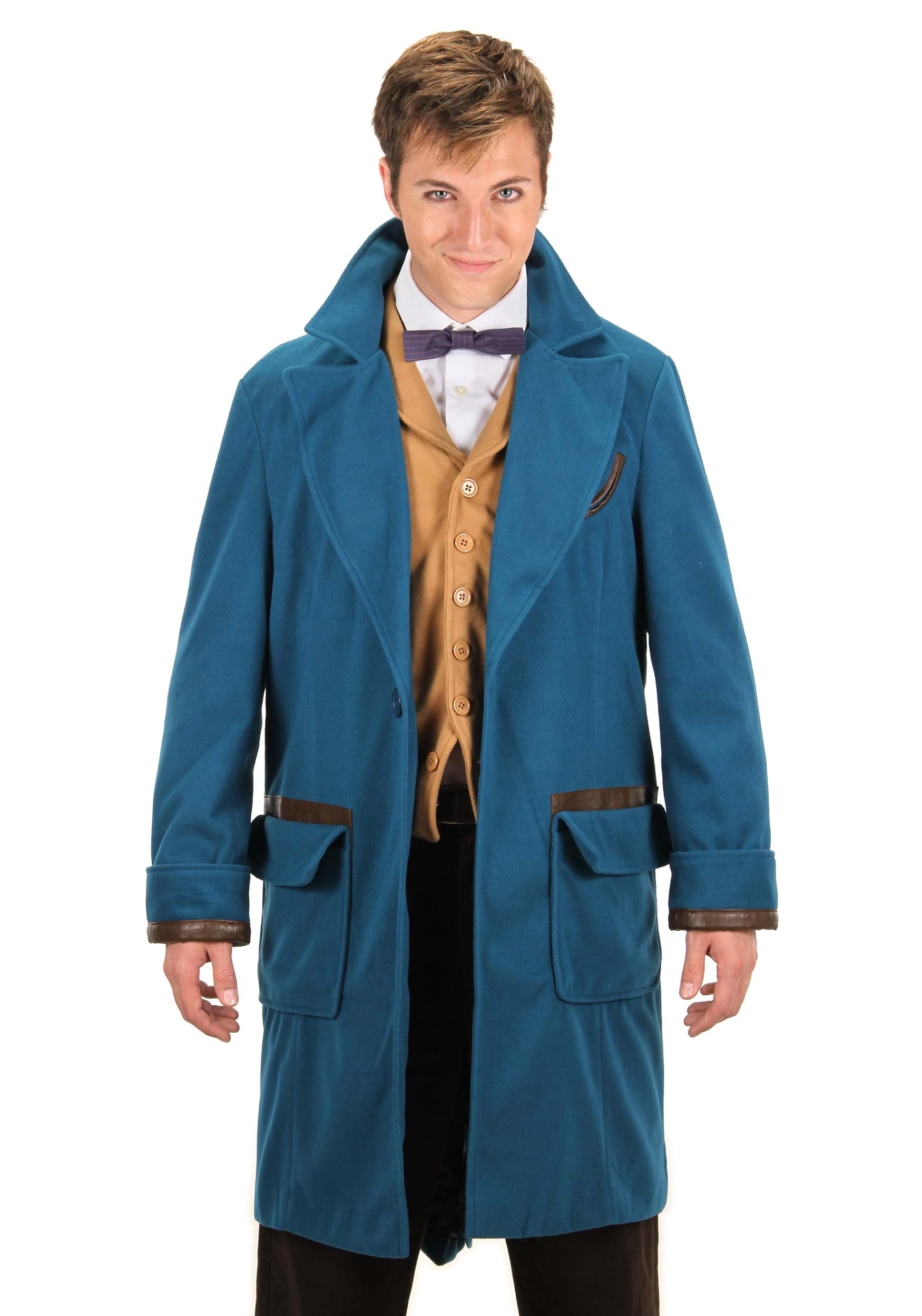 Newt Scamander Coat Fancy Dress Costume Fantastic Beasts And Where To Find Them