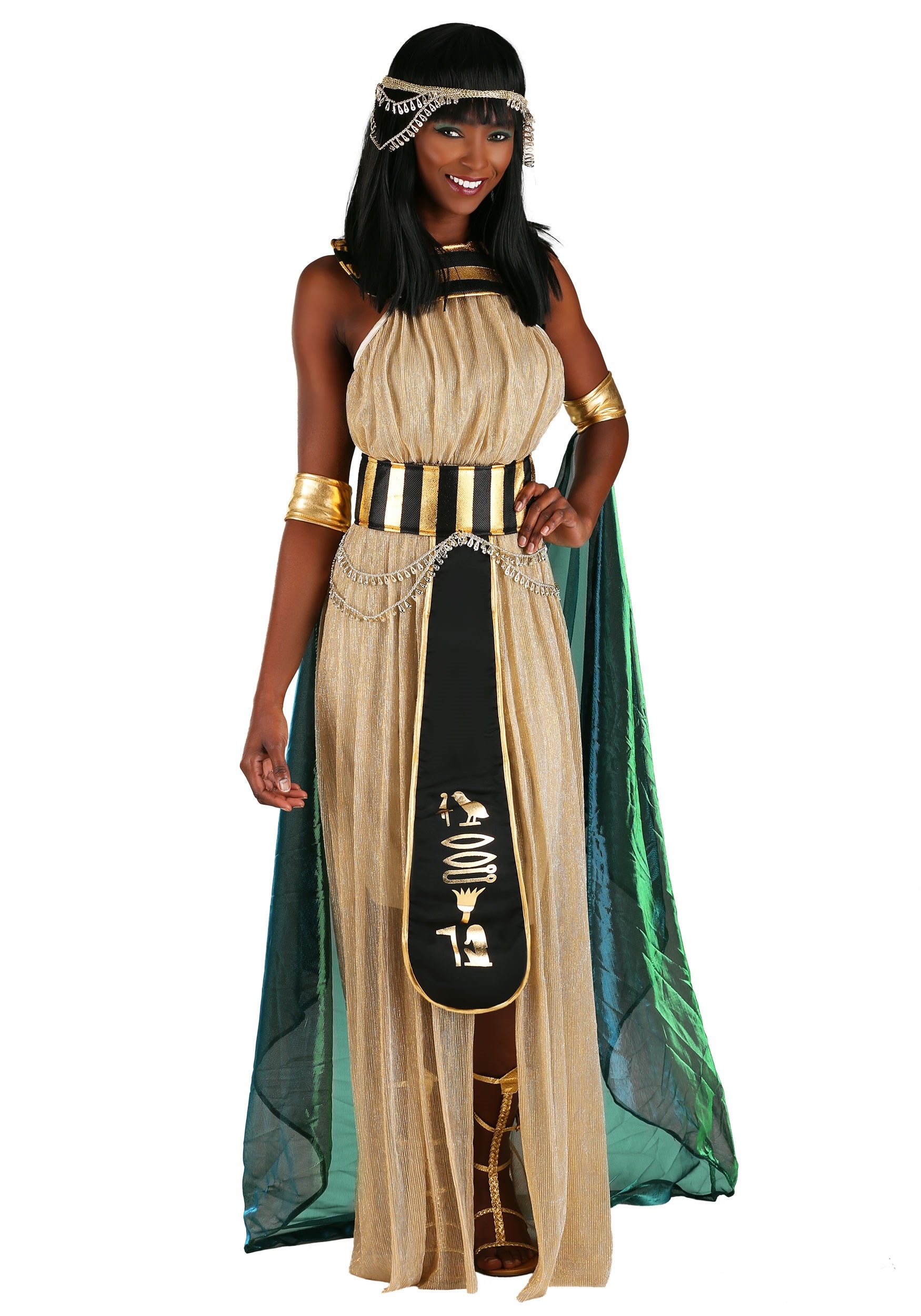 All Powerful Cleopatra Womens Fancy Dress Costume