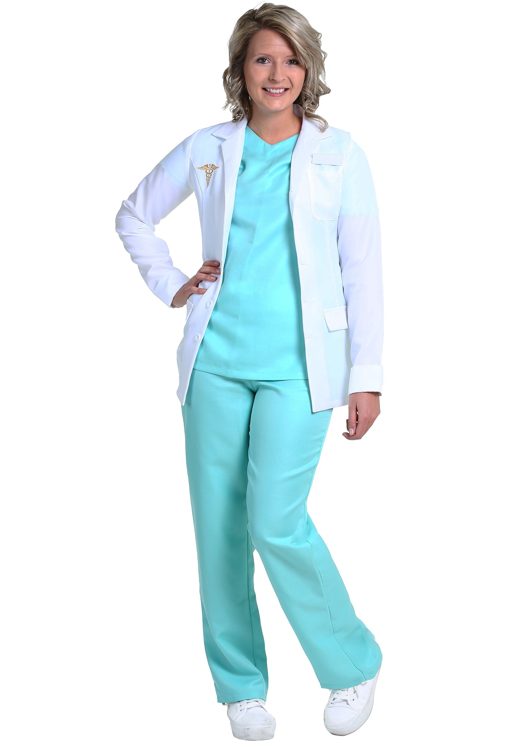 Women's Doctor Fancy Dress Costume