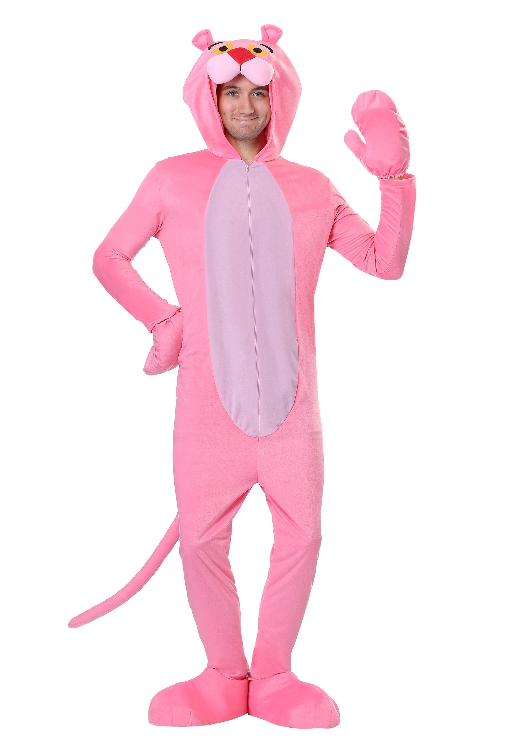 Adult Pink Panther Fancy Dress Costume