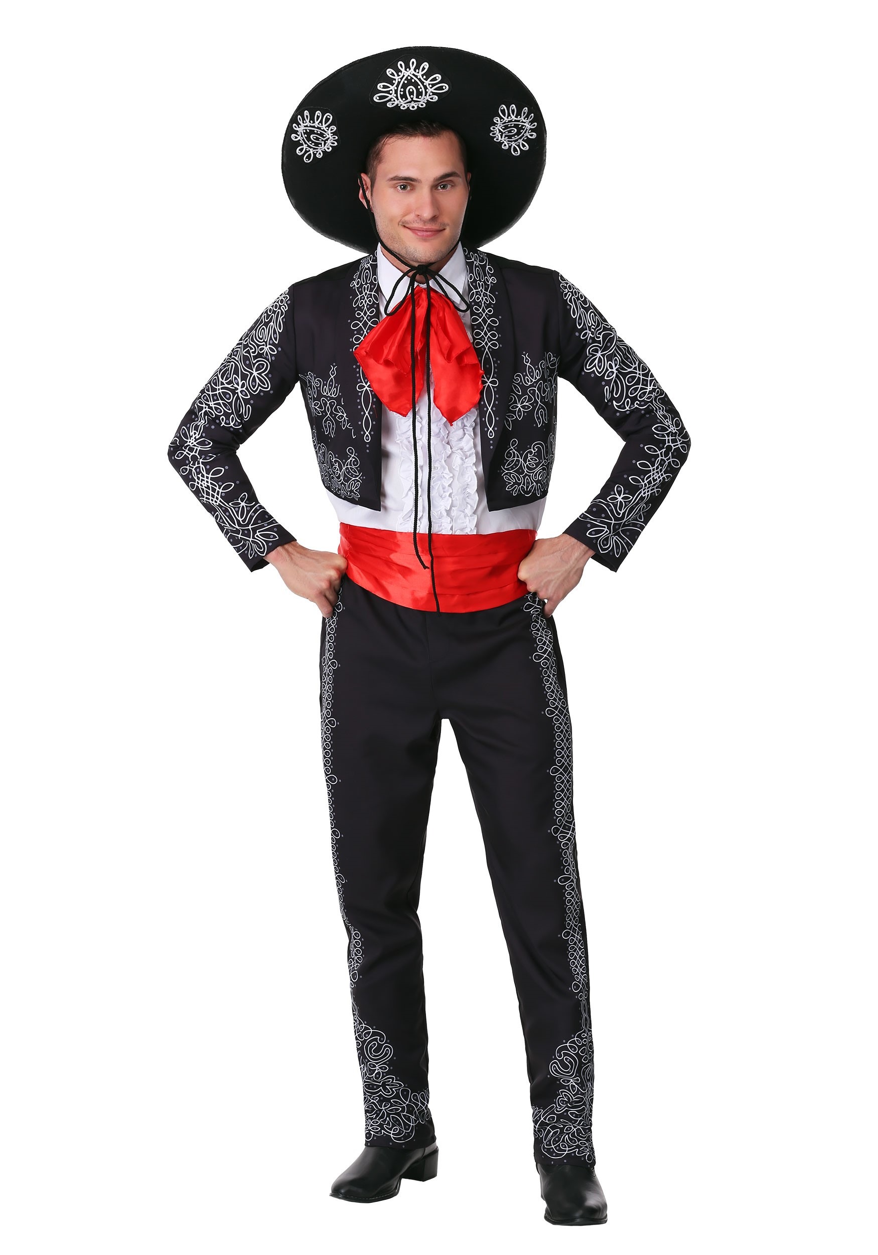 Adult The Three Amigos Fancy Dress Costume