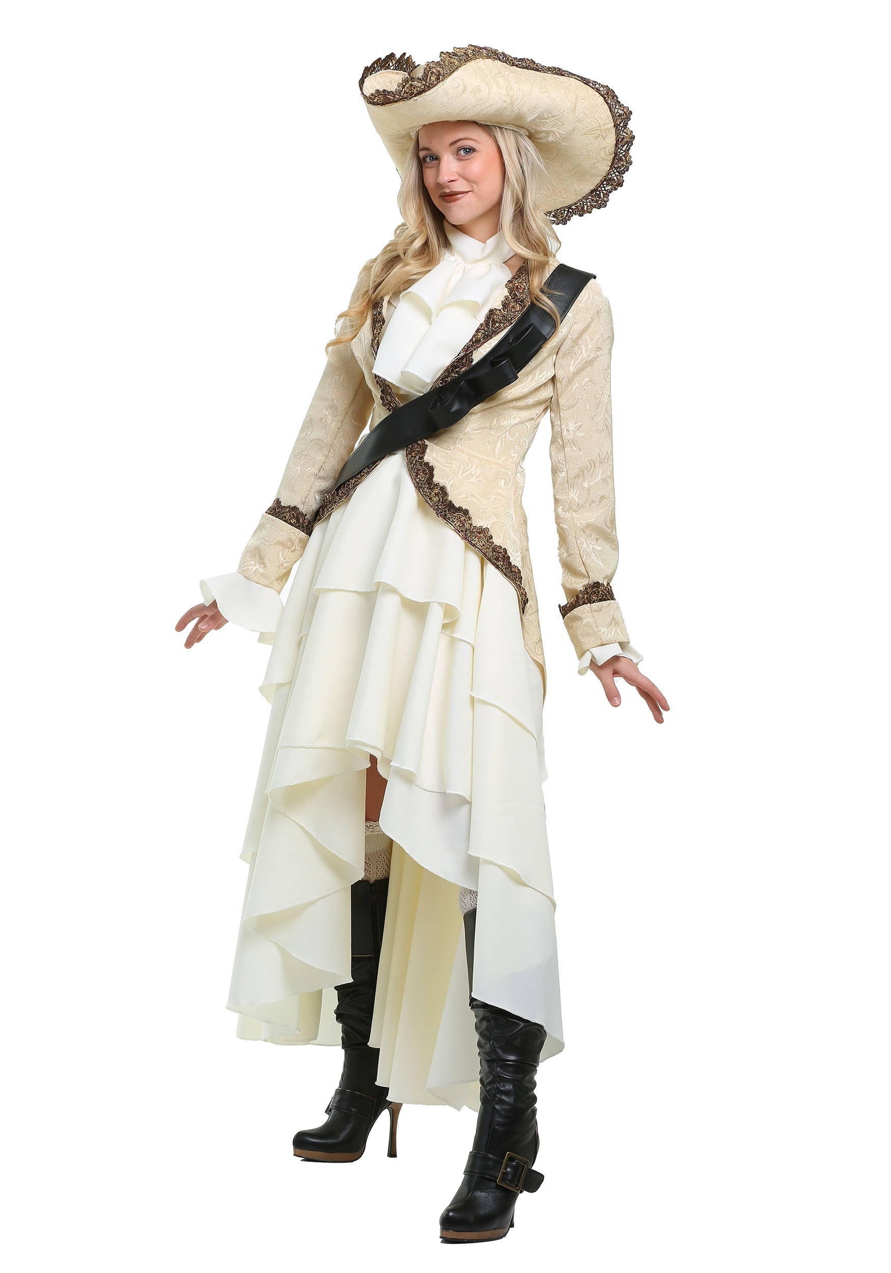 Women's Captivating Pirate Fancy Dress Costume