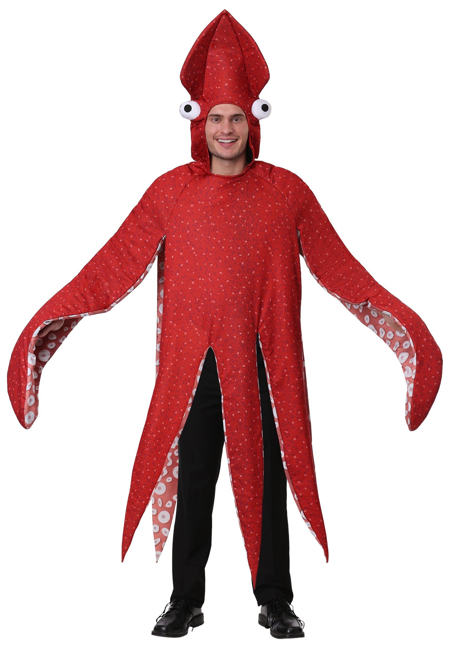 Squid Fancy Dress Costume For Adults