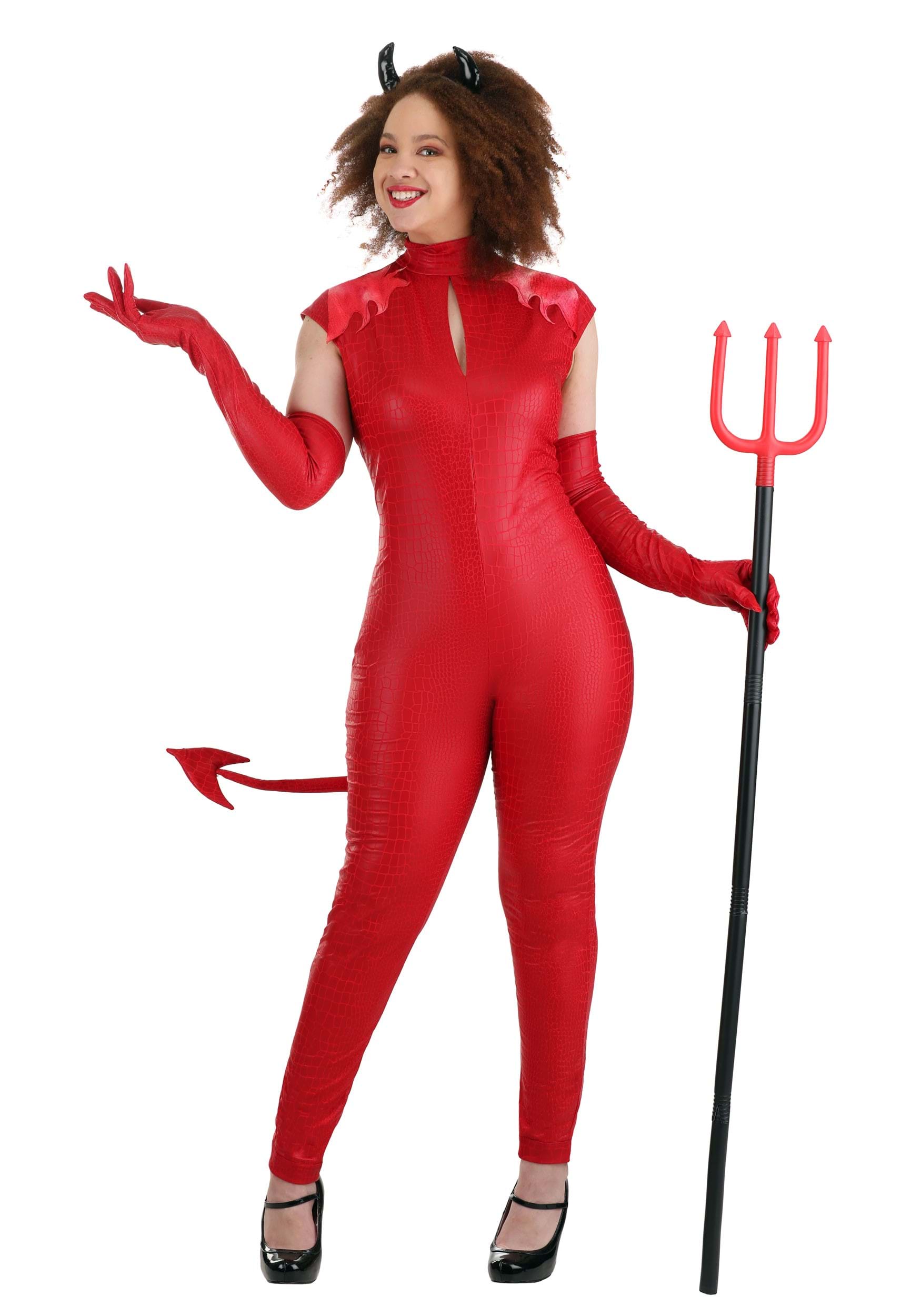Devious Devil Fancy Dress Costume For Women