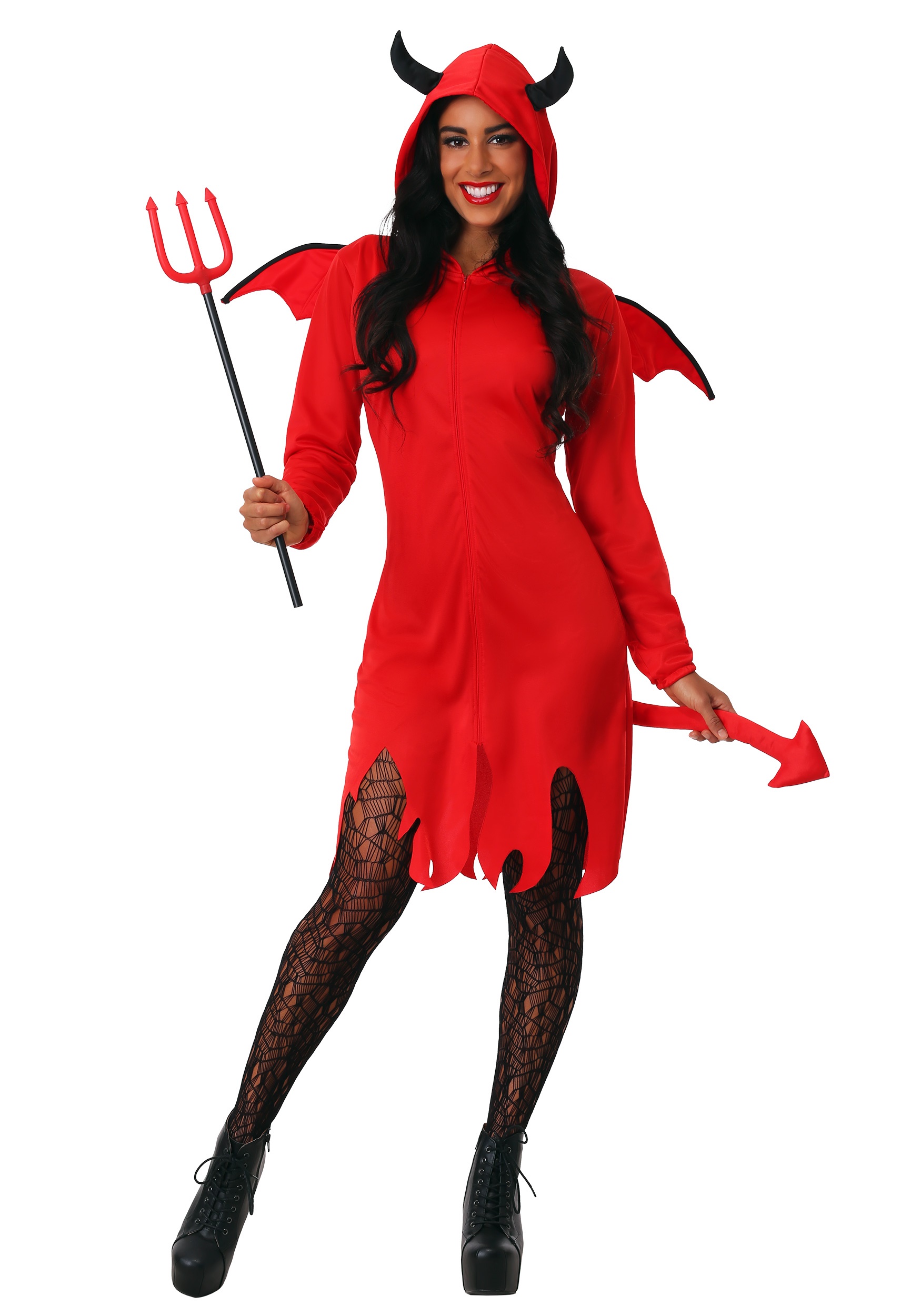 Cute Devil Fancy Dress Costume For Adult