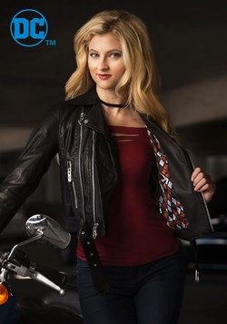 DC Women's Harley Quinn Moto Jacket upd