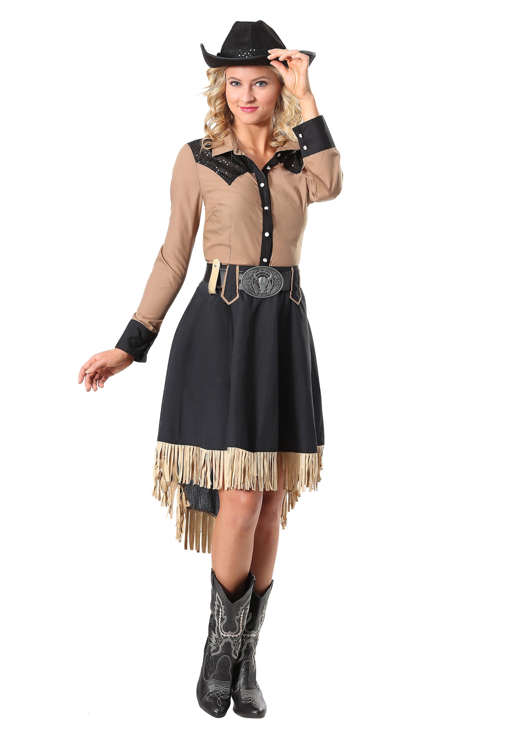 Lasso'n Cowgirl Women's Fancy Dress Costume