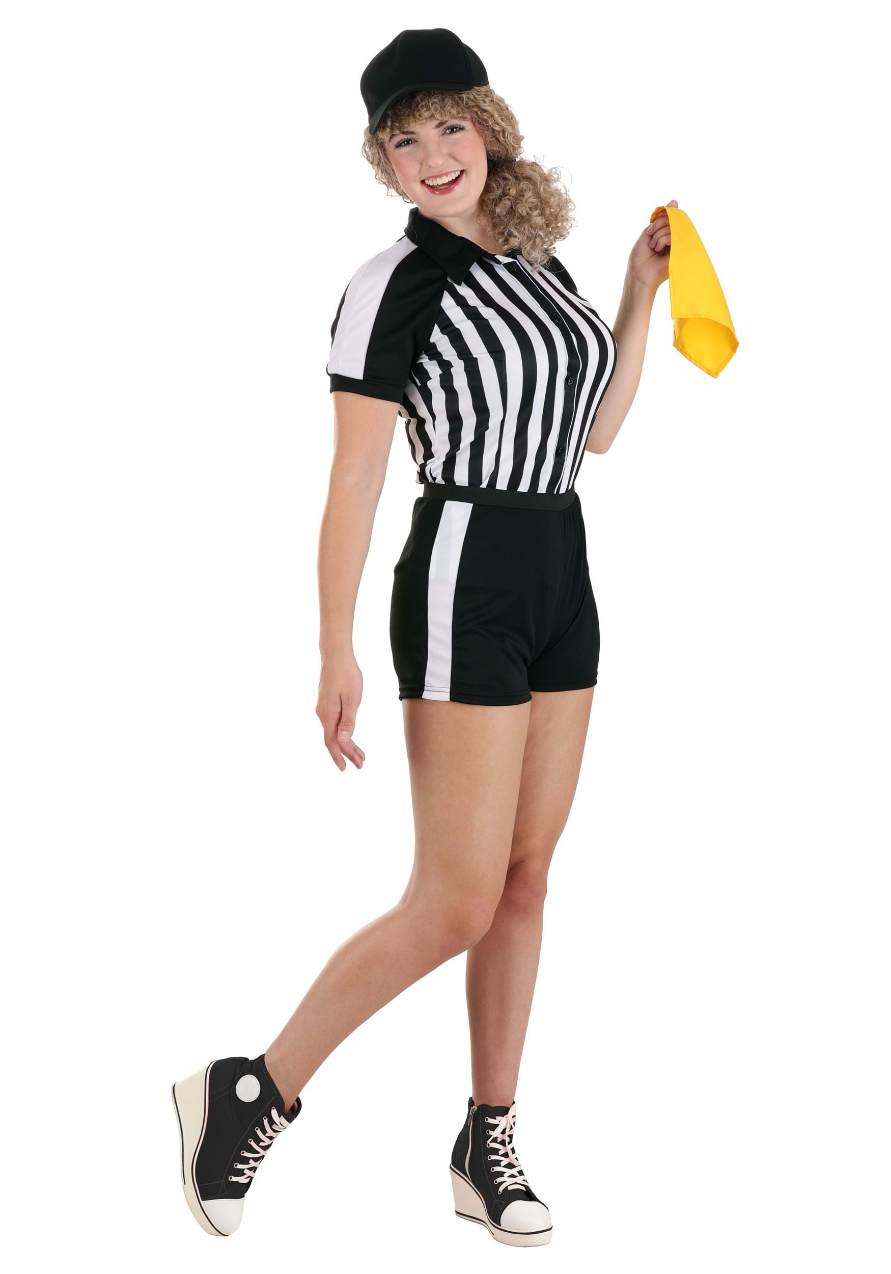 Racy Referee Women's Fancy Dress Costume