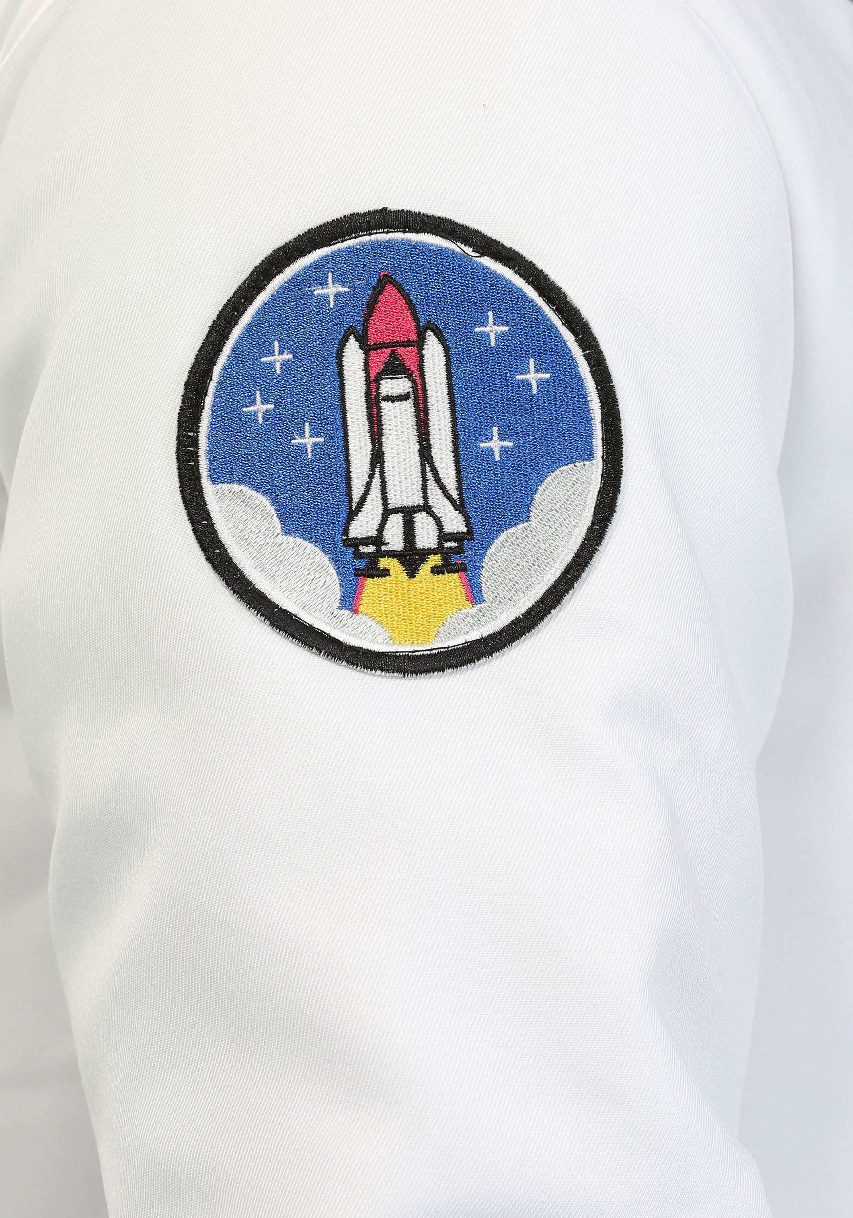 Deluxe Plus Size Astronaut Men's Fancy Dress Costume