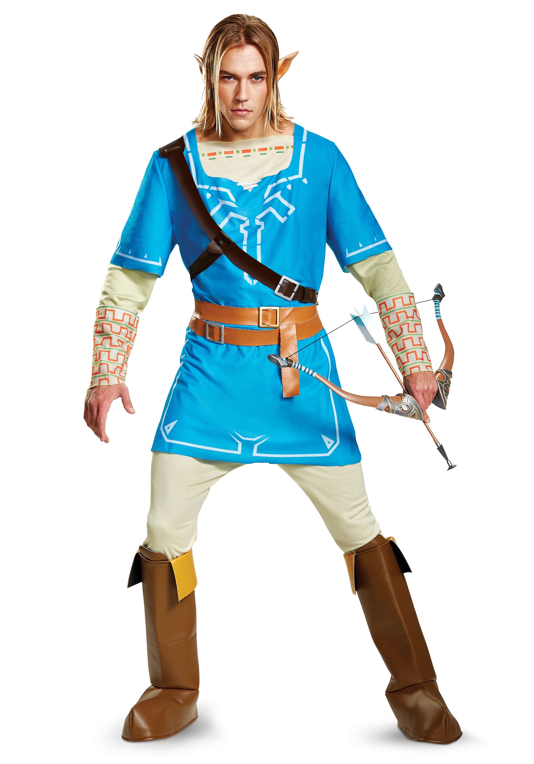 Link Breath Of The Wild Deluxe Adult Fancy Dress Costume