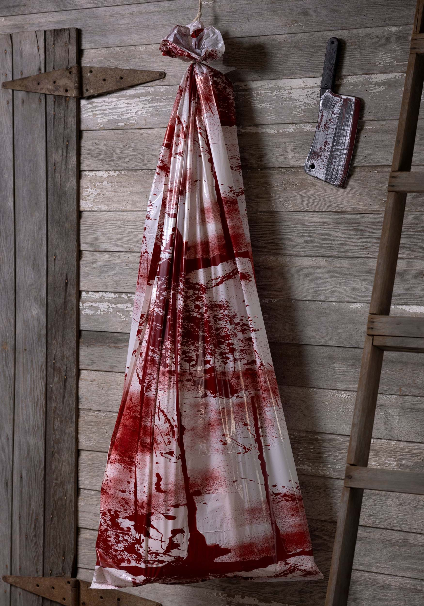 Bloody Body Bag Decoration