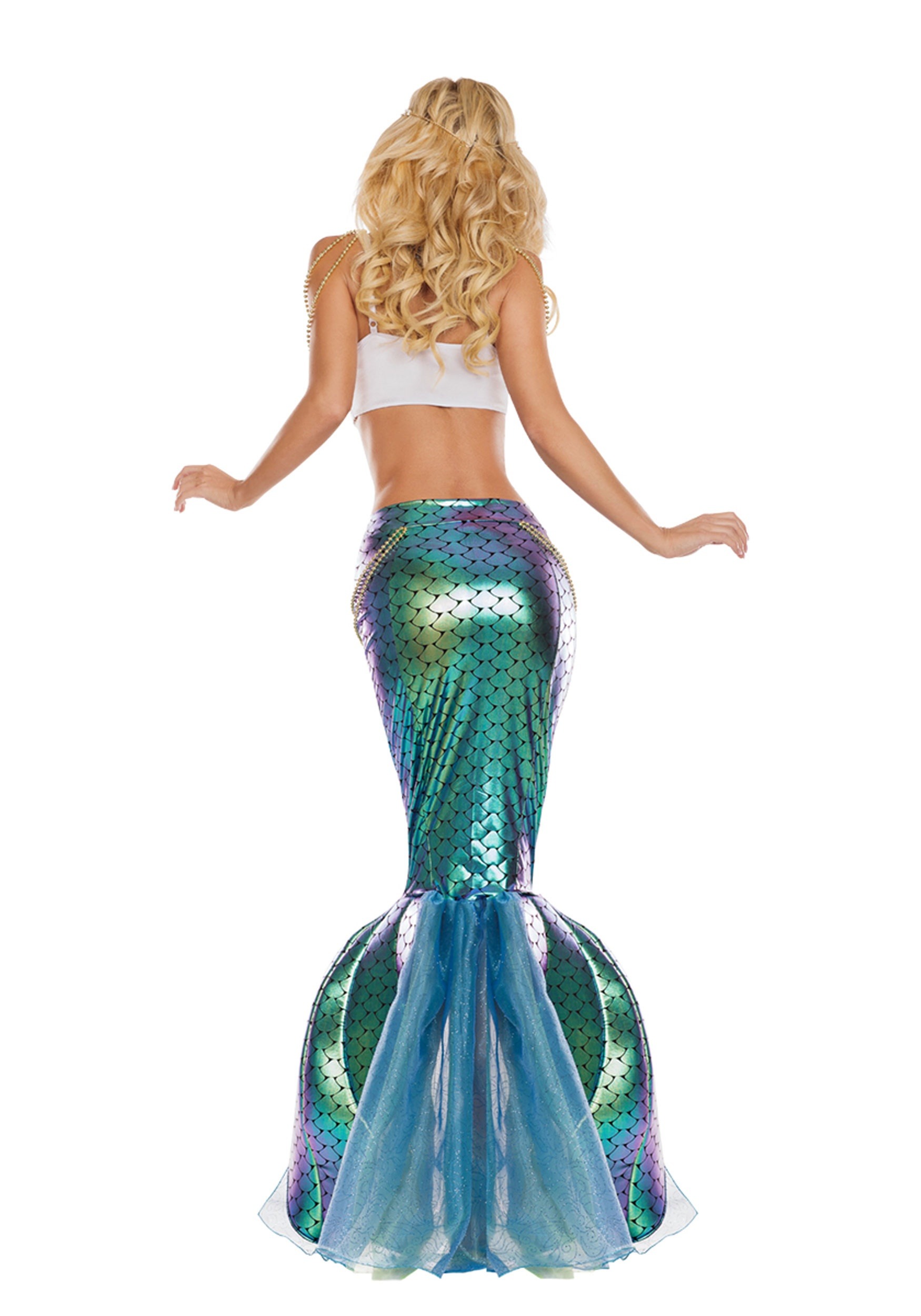 Under The Sea Mermaid Fancy Dress Costume