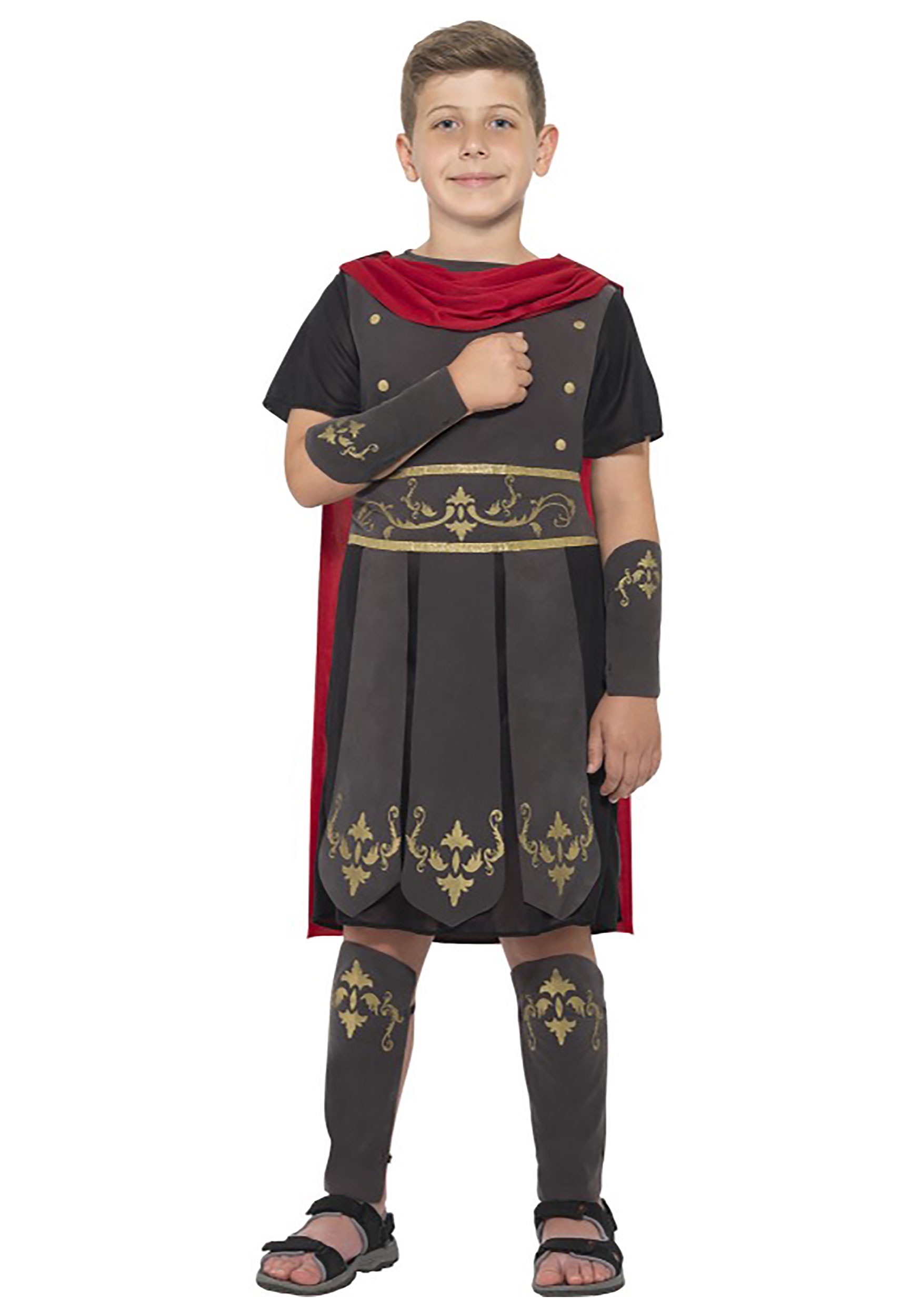 Roman Soldier Boys Fancy Dress Costume