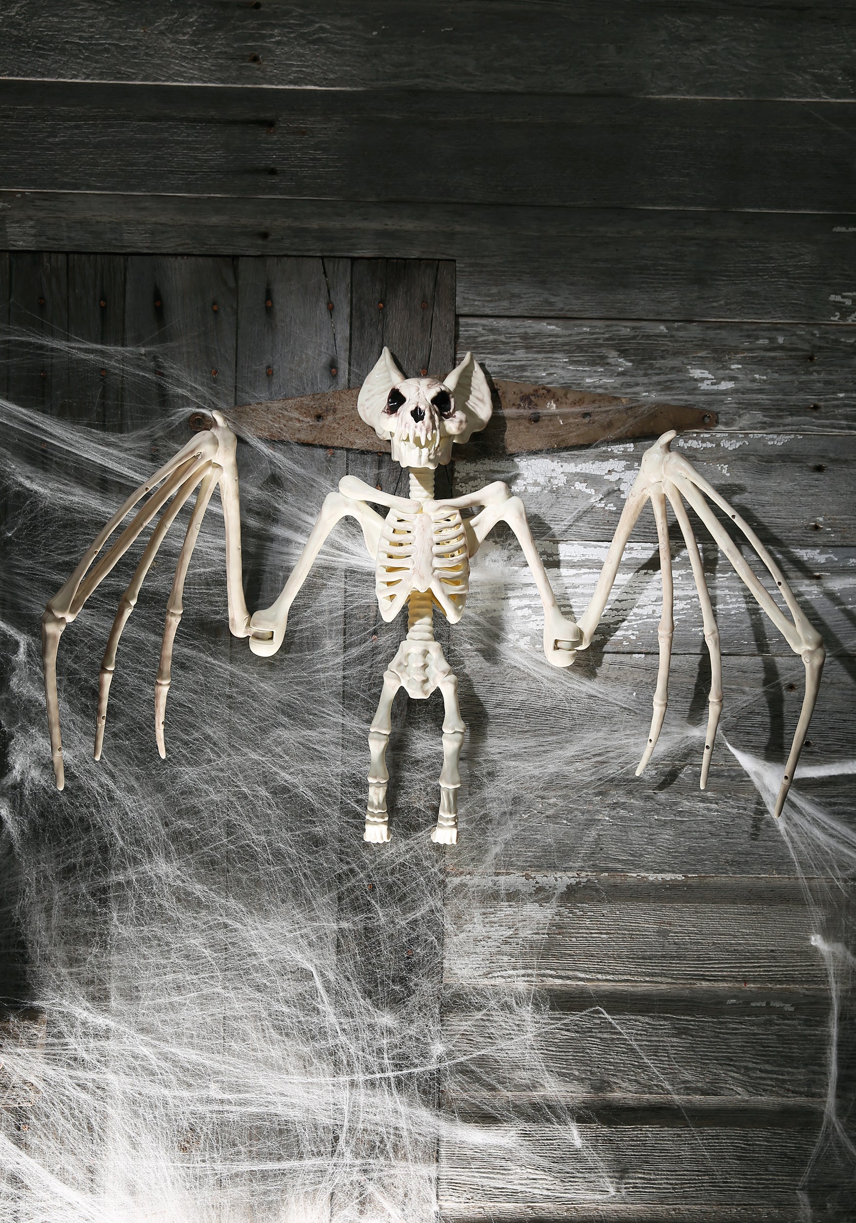 Nocturnal Bat 36'' Skeleton Decoration