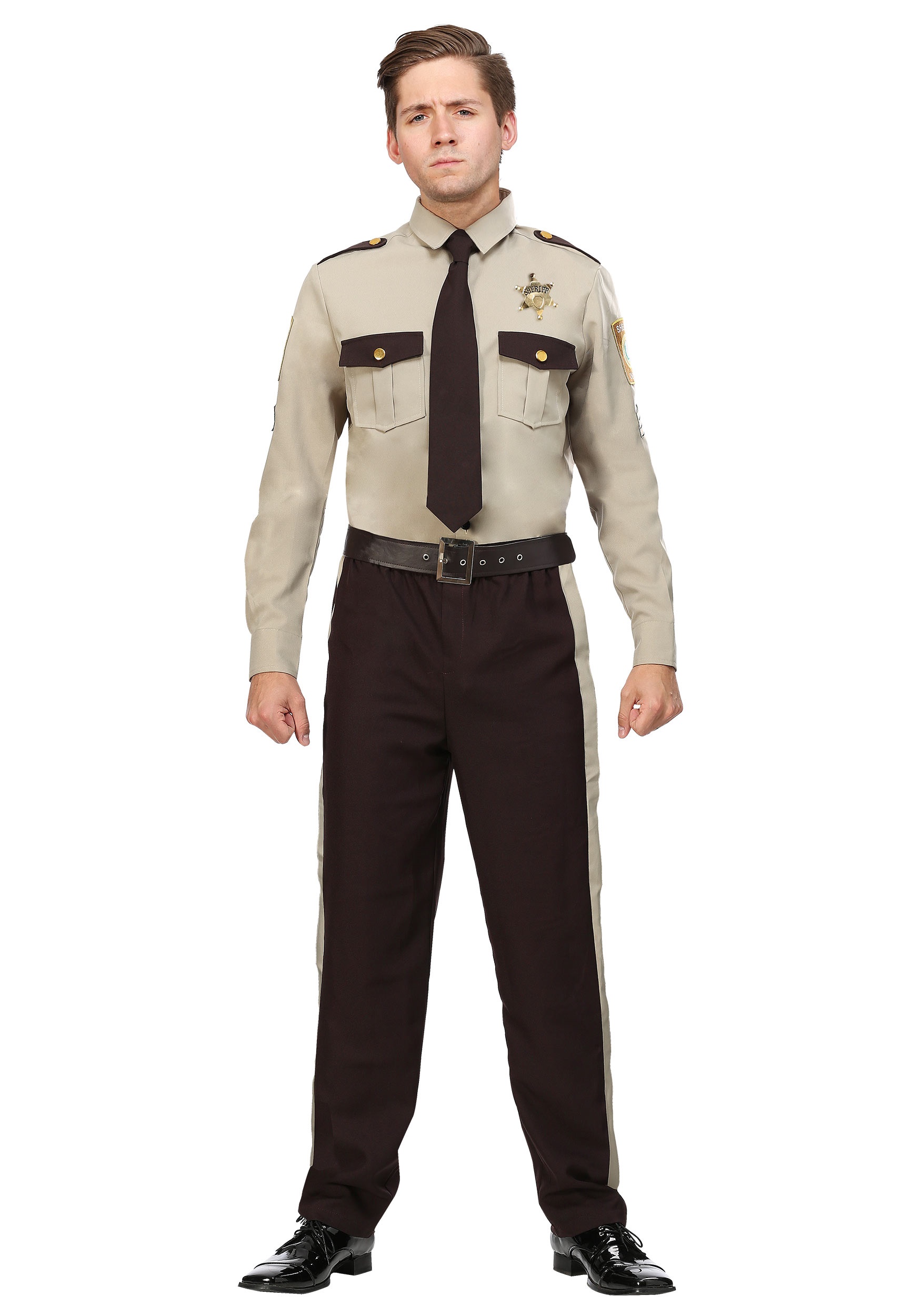 Photos - Fancy Dress Sheriff FUN Costumes  Men's  Costume Brown FUN0285AD 