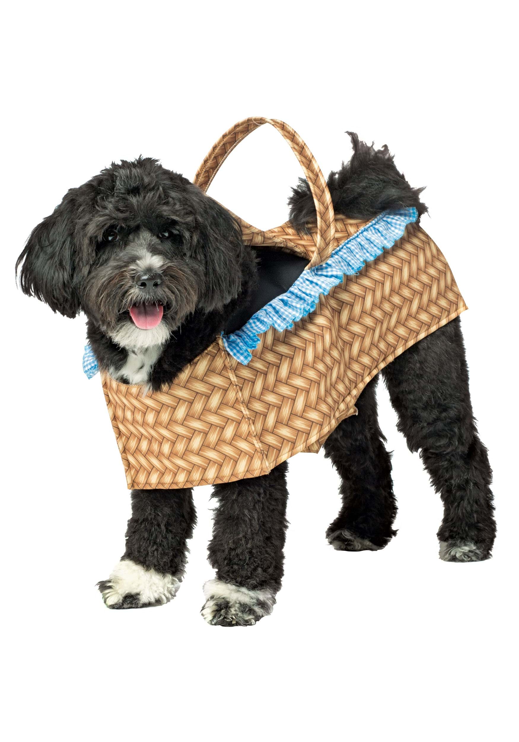 Dog In A Basket Dog Fancy Dress Costume