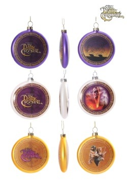 The Dark Crystal Christmas Disk Ornament 3-Pack