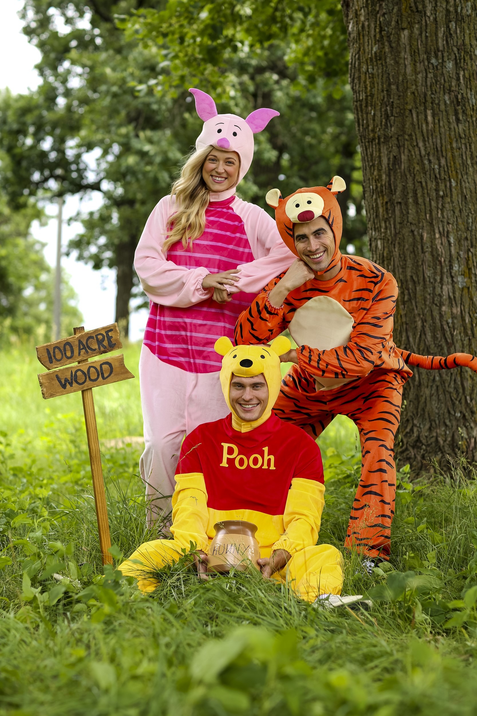 Deluxe Tigger Fancy Dress Costume For Adults