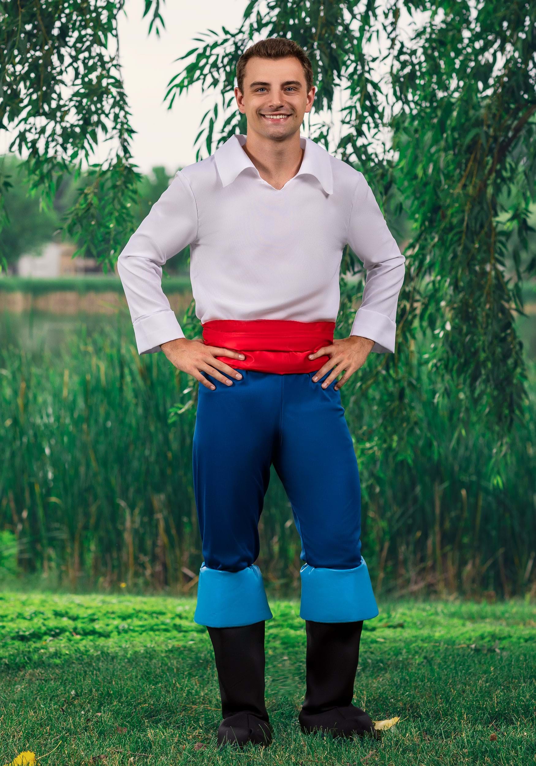Prince Eric Disney Deluxe Fancy Dress Costume For Men