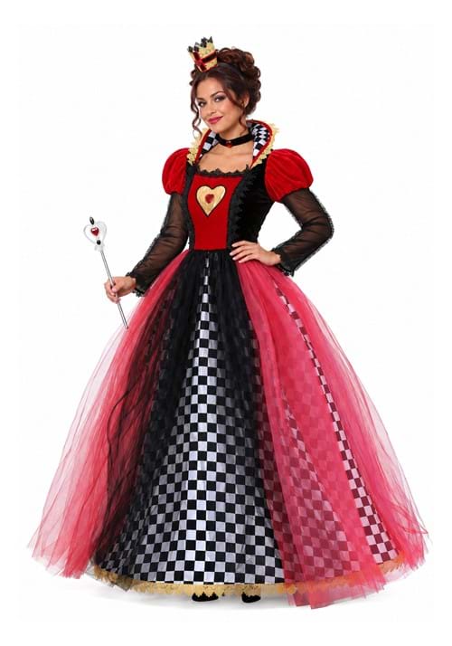 Ravishing Queen of Hearts Women's Costume upd