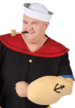 Men's Plus Size Popeye the Sailor Man Costume