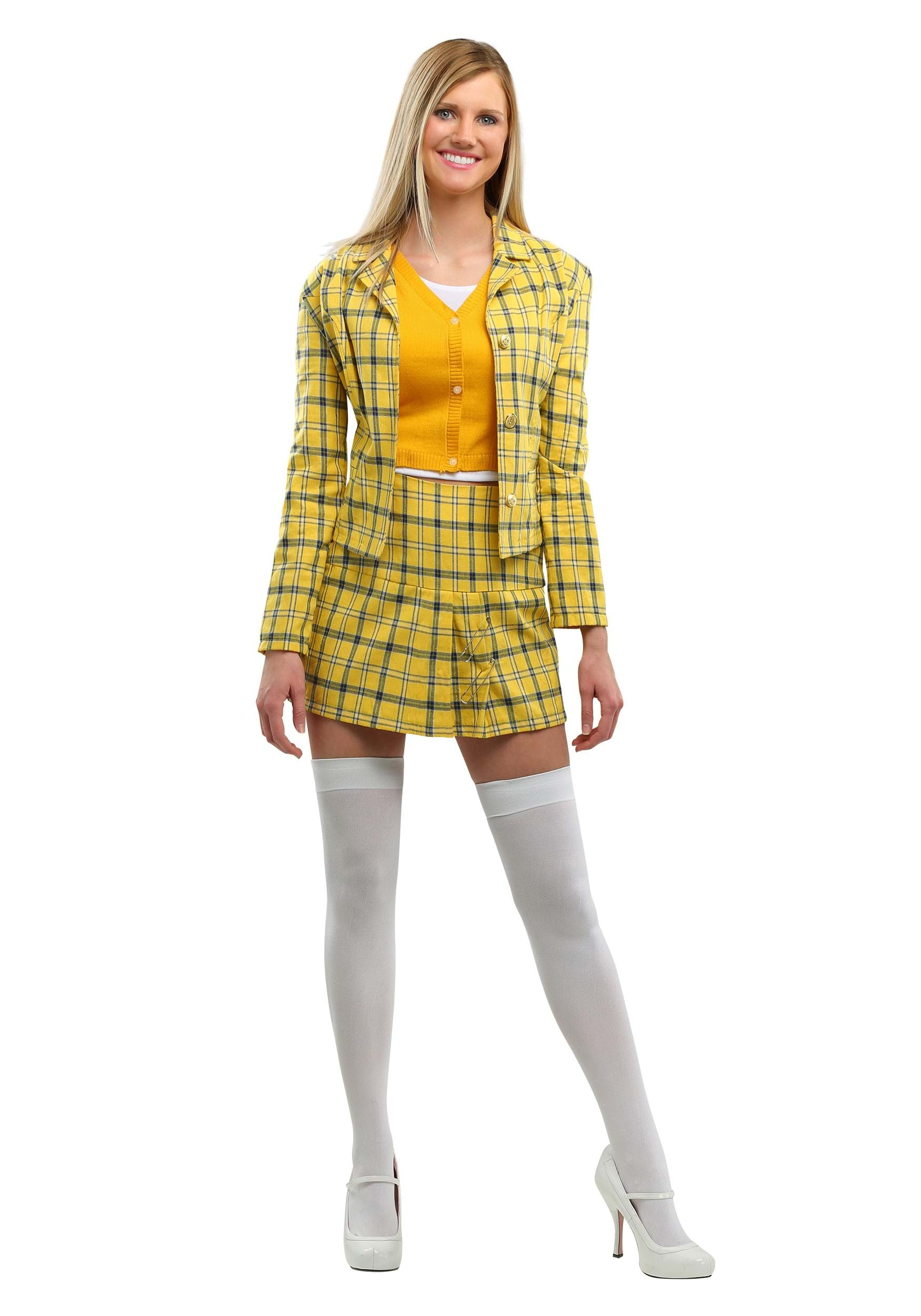 Clueless Cher Plus Size Fancy Dress Costume for Women | 80s Movie Fancy Dress Costume