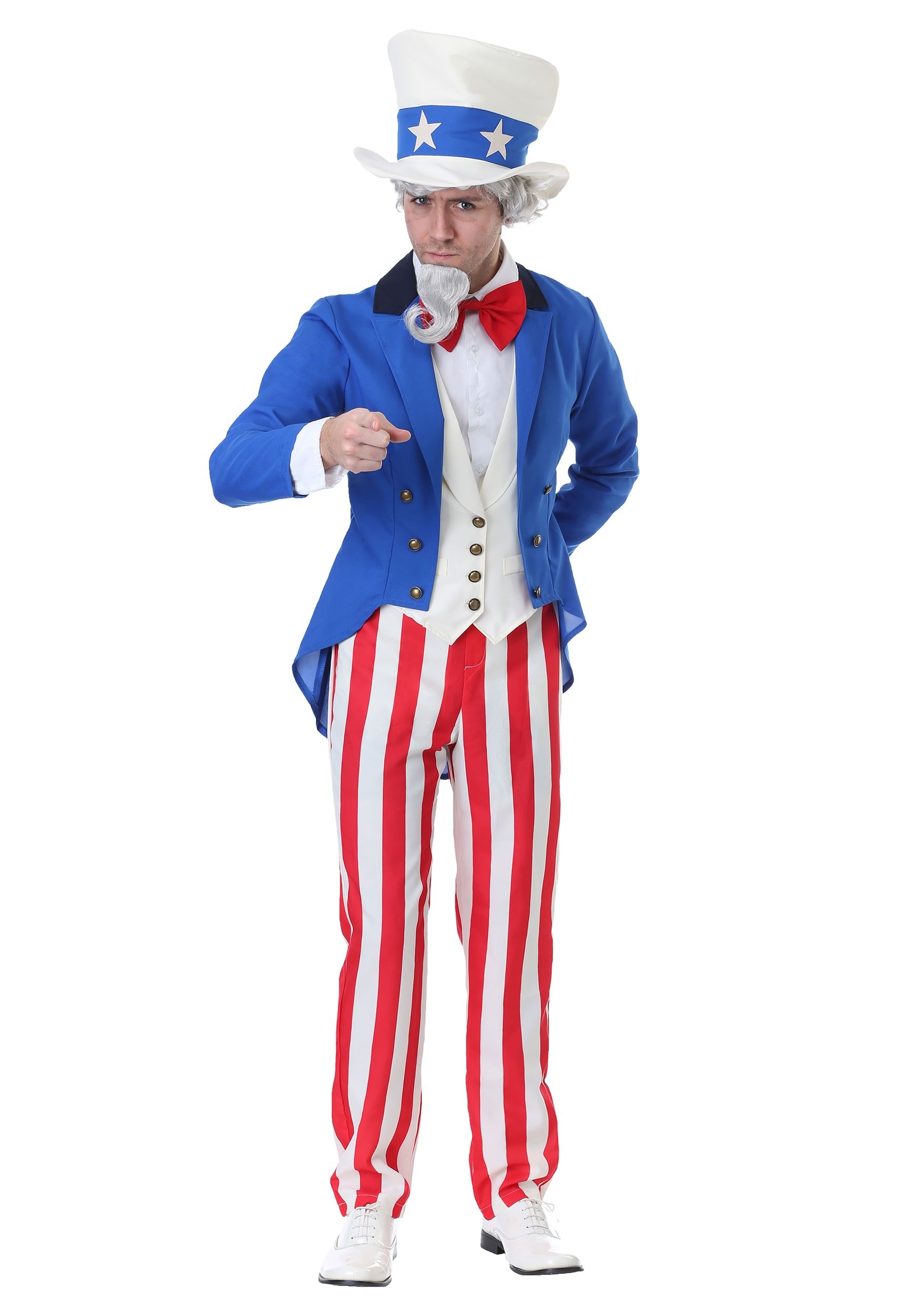 Classic Uncle Sam Fancy Dress Costume