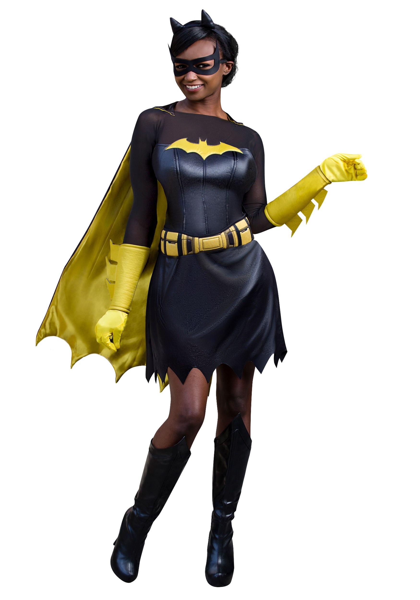 DC Deluxe Batgirl Fancy Dress Costume for Women