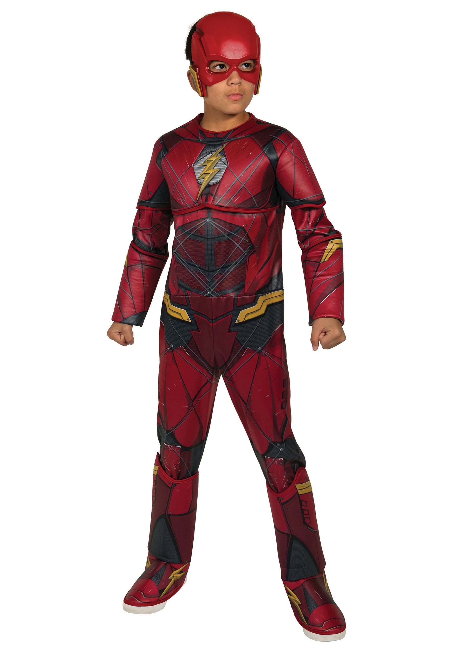 Boys Justice League Deluxe Flash Fancy Dress Costume , Kid's Fancy Dress Costumes