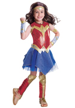Girls Justice League Deluxe Wonder Woman Costume