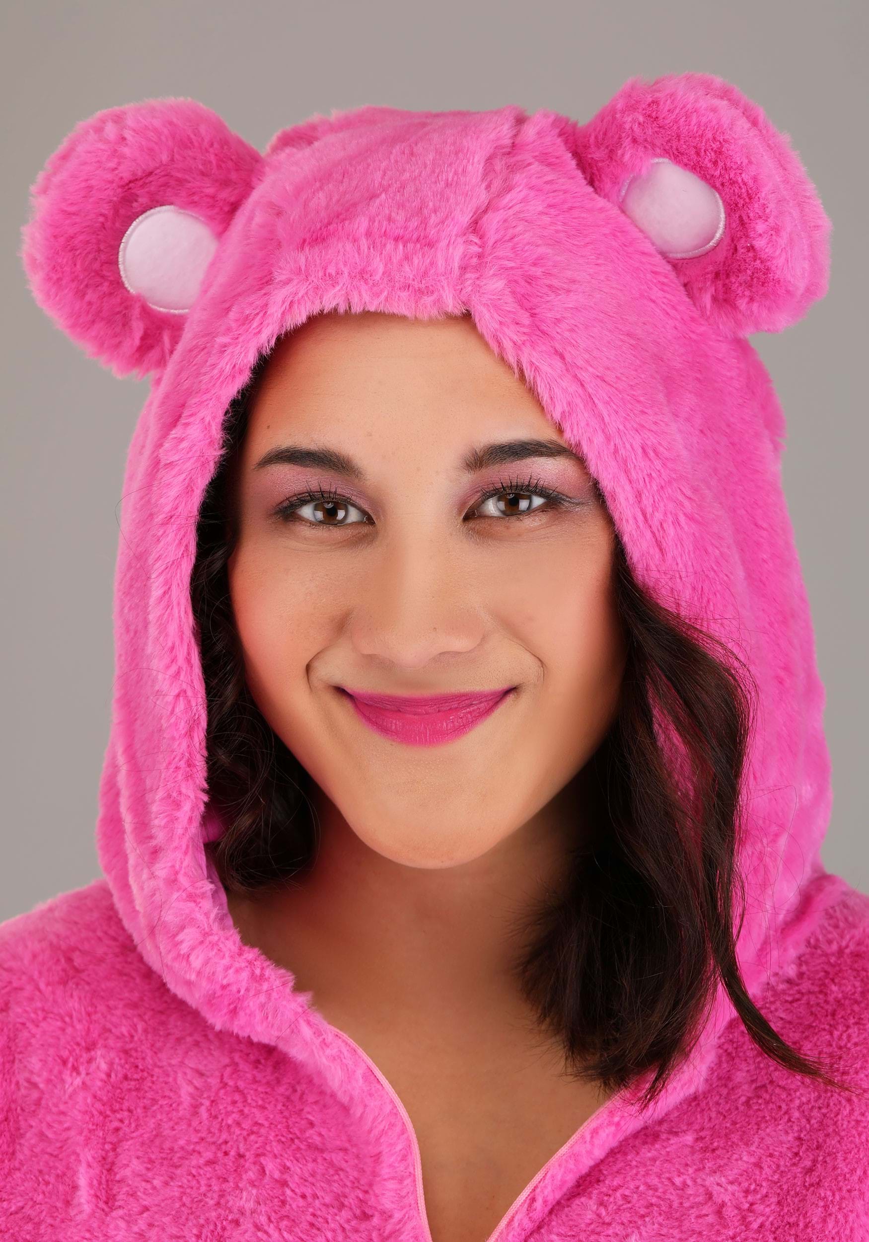 Plus Size Care Bears Deluxe Cheer Bear Hoodie Fancy Dress Costume For Women