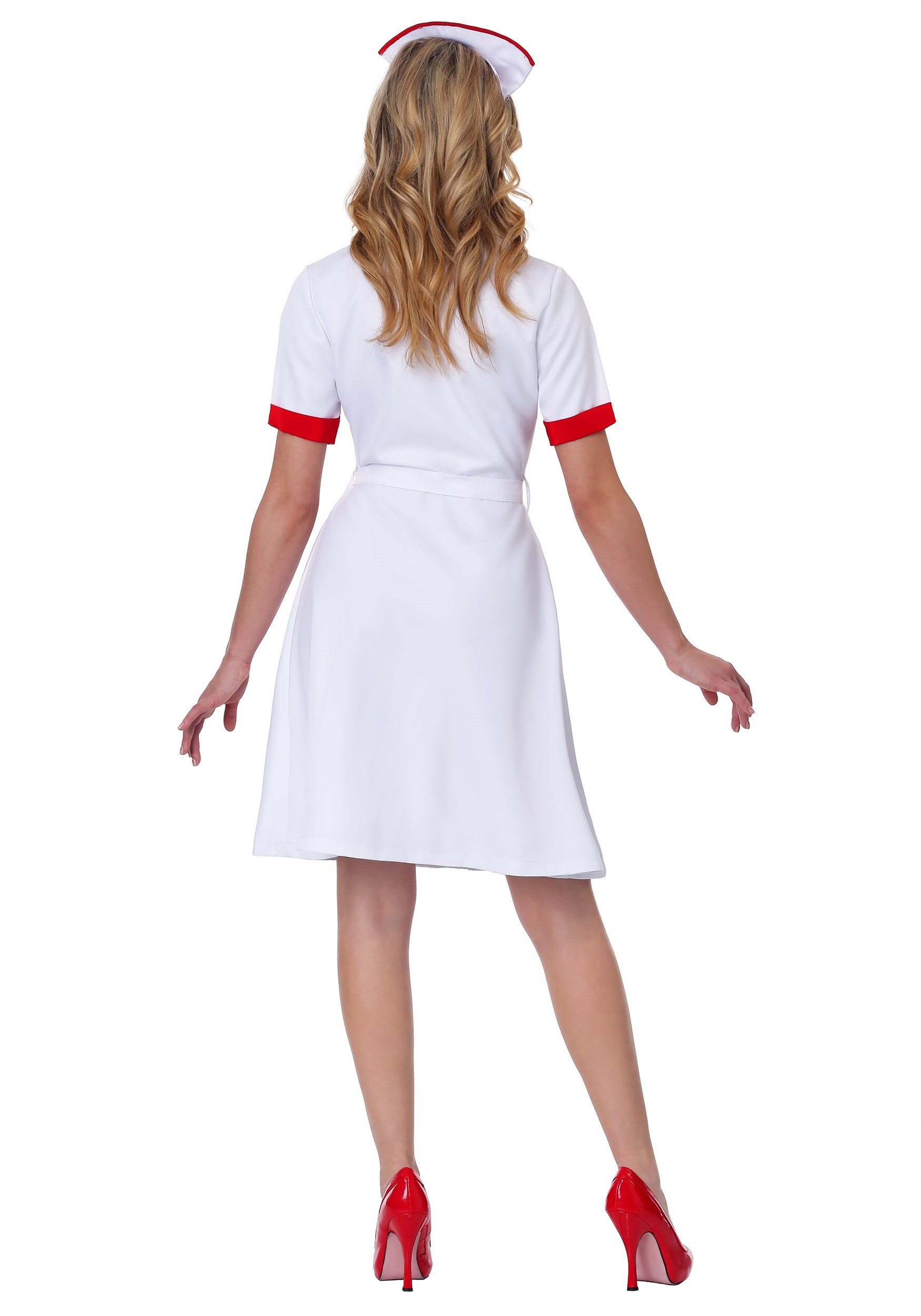 Plus Size Stitch Me Up Nurse Fancy Dress Costume For Women