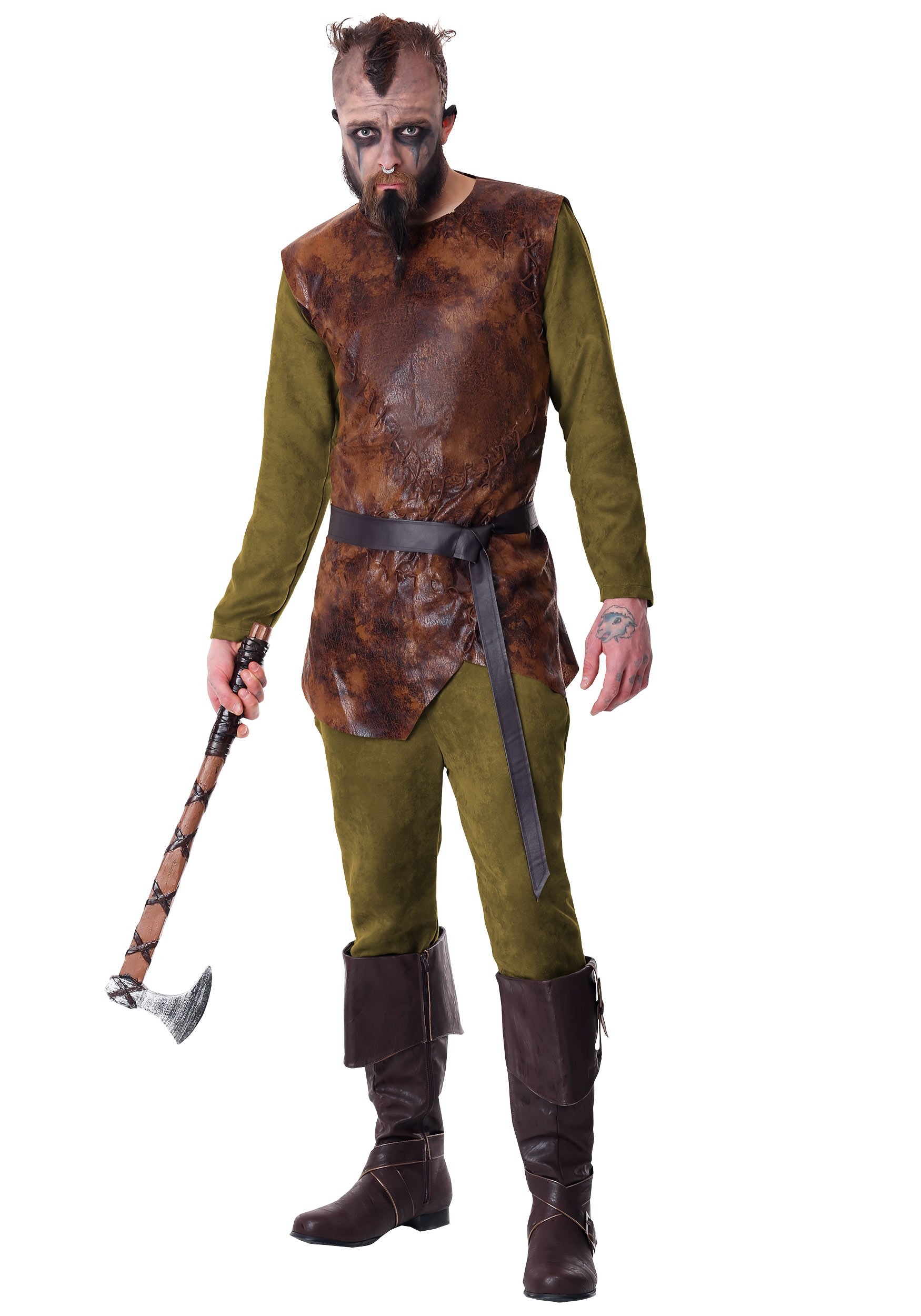 Vikings Adult Floki Fancy Dress Costume