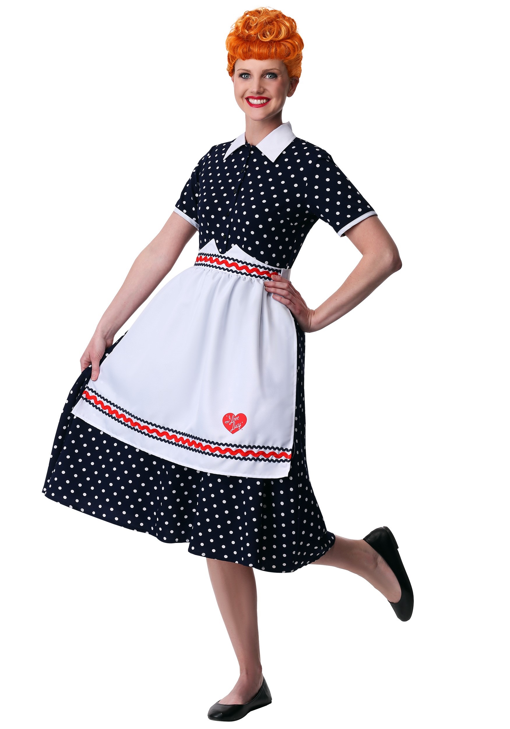 Women's I Love Lucy Lucy Fancy Dress Costume