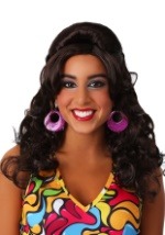 60s Gogo Mod Wig Brunette