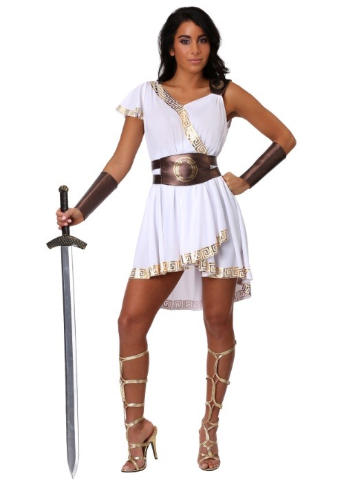 Women's Olympian Warrior Costume